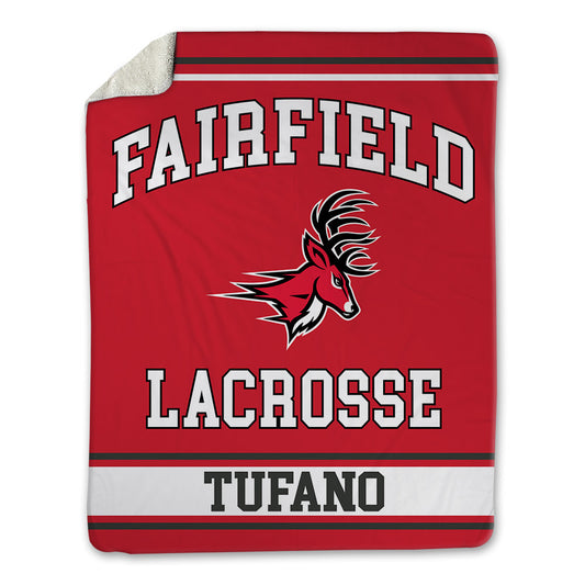 Fairfield - NCAA Women's Lacrosse : Kyleigh Tufano - Blanket-0