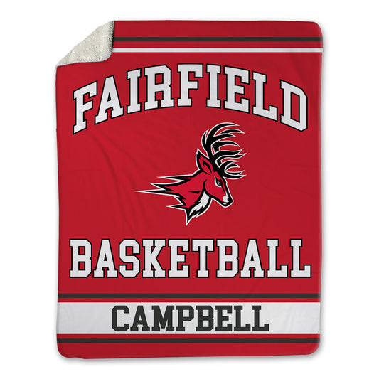 Fairfield - NCAA Women's Basketball : Alli Campbell - Blanket-0