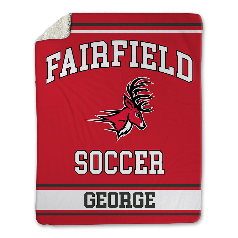 Fairfield - NCAA Women's Soccer : Phoebe George - Blanket-0