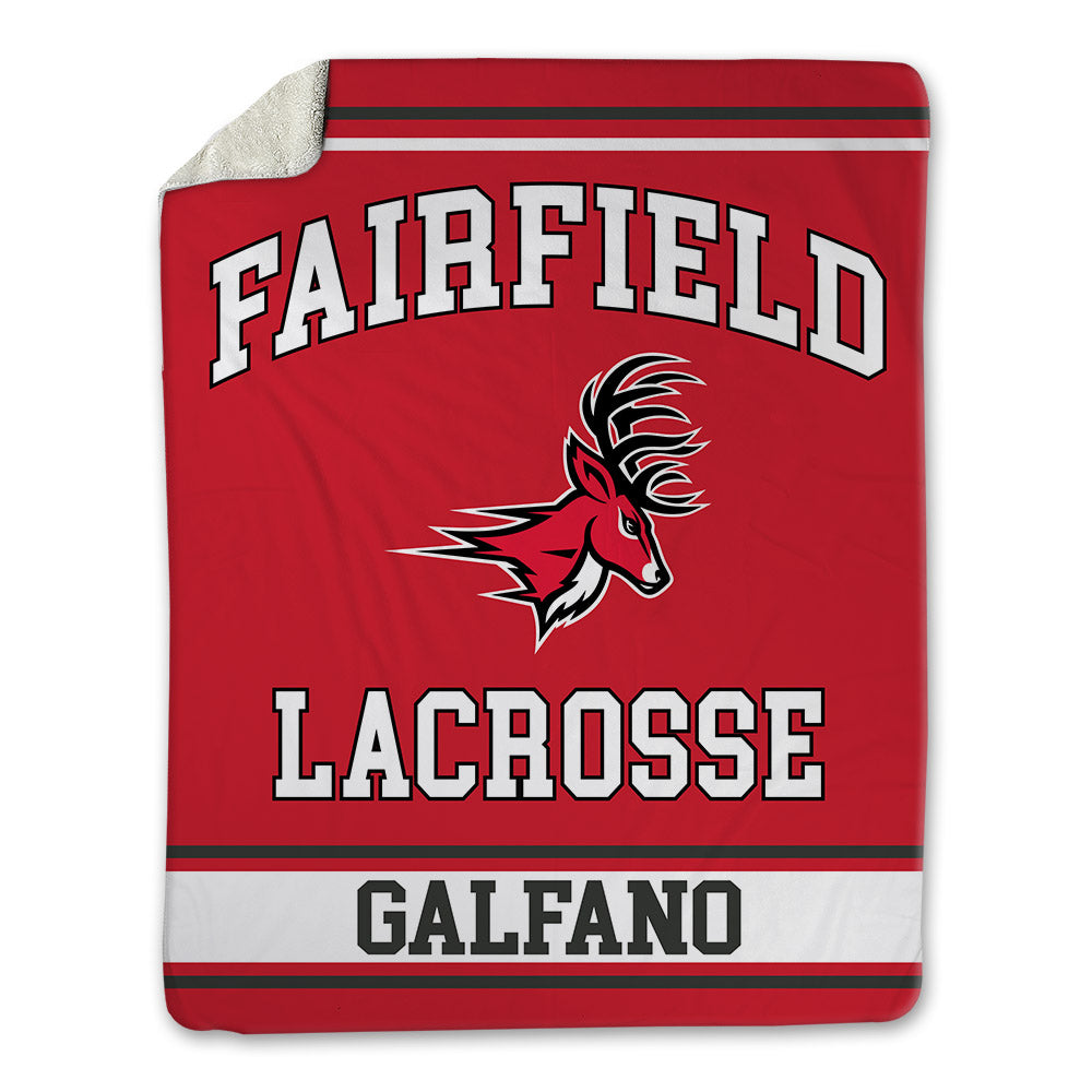 Fairfield - NCAA Men's Lacrosse : Jaden Galfano - Blanket-0