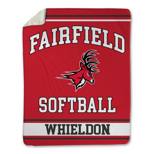 Fairfield - NCAA Softball : Delaney Whieldon - Blanket-0