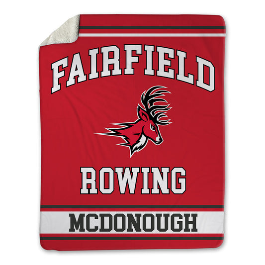 Fairfield - NCAA Women's Rowing : Grace McDonough - Blanket-0