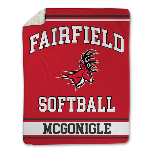 Fairfield - NCAA Softball : Quinn Mcgonigle - Blanket-0