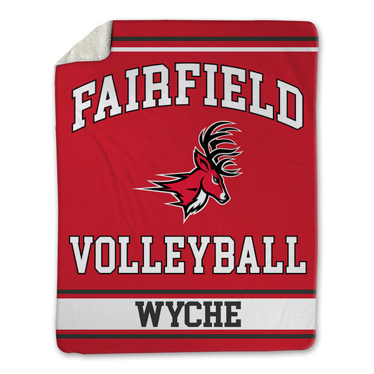 Fairfield - NCAA Women's Volleyball : Harlan Wyche - Blanket-0