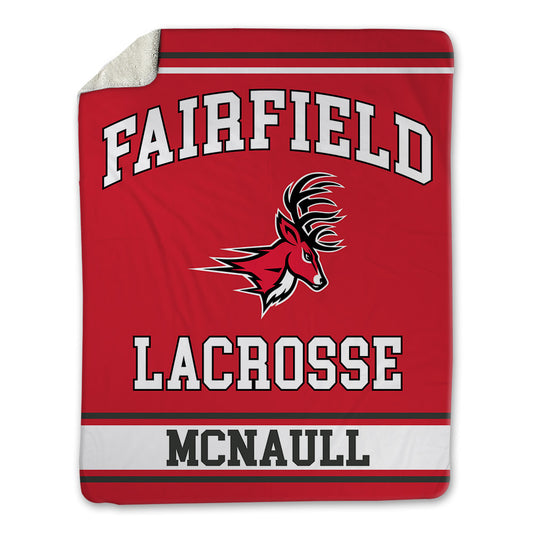 Fairfield - NCAA Men's Lacrosse : Caleb McNaull - Blanket-0