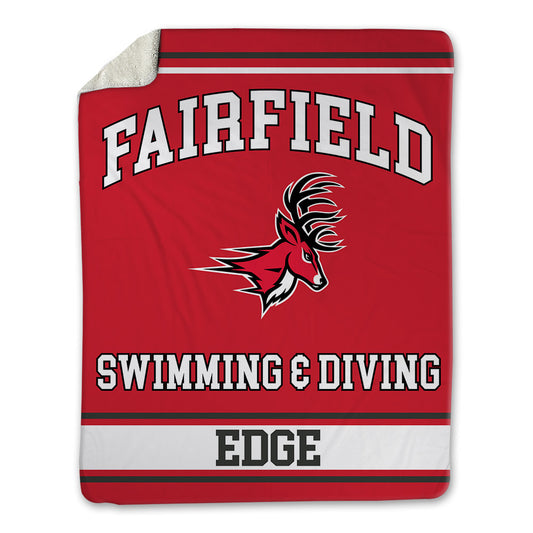 Fairfield - NCAA Women's Swimming & Diving : Riley Edge - Blanket-0