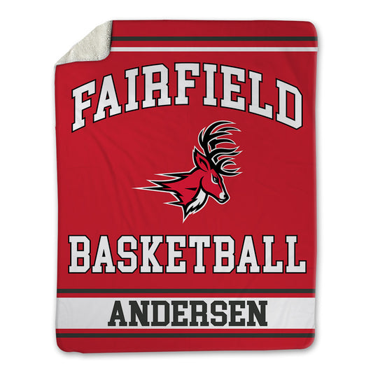 Fairfield - NCAA Women's Basketball : Meghan Andersen - Blanket-0