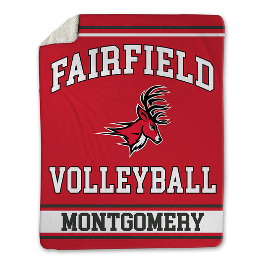 Fairfield - NCAA Women's Volleyball : Blakely Montgomery - Blanket-0