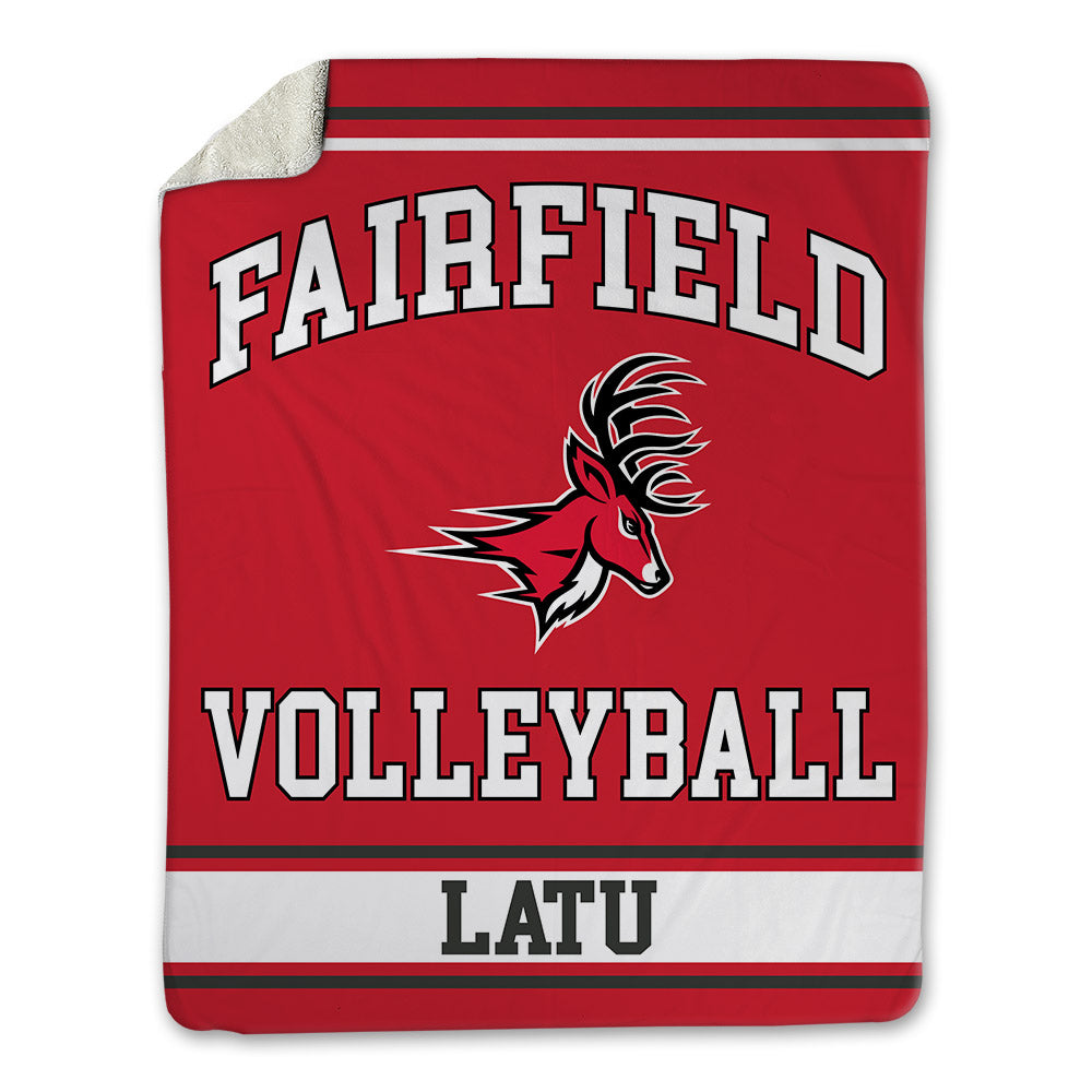 Fairfield - NCAA Women's Volleyball : Haililani Latu - Blanket-0