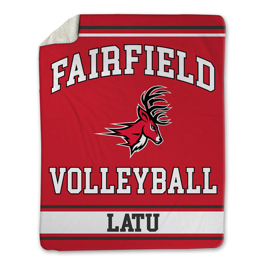 Fairfield - NCAA Women's Volleyball : Haililani Latu - Blanket-0