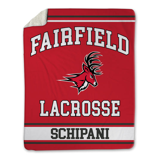 Fairfield - NCAA Men's Lacrosse : Ronan Schipani - Blanket-0