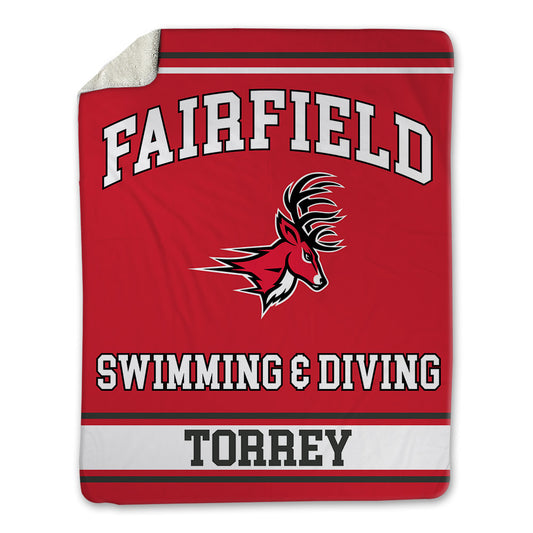 Fairfield - NCAA Women's Swimming & Diving : Katie Torrey - Blanket-0