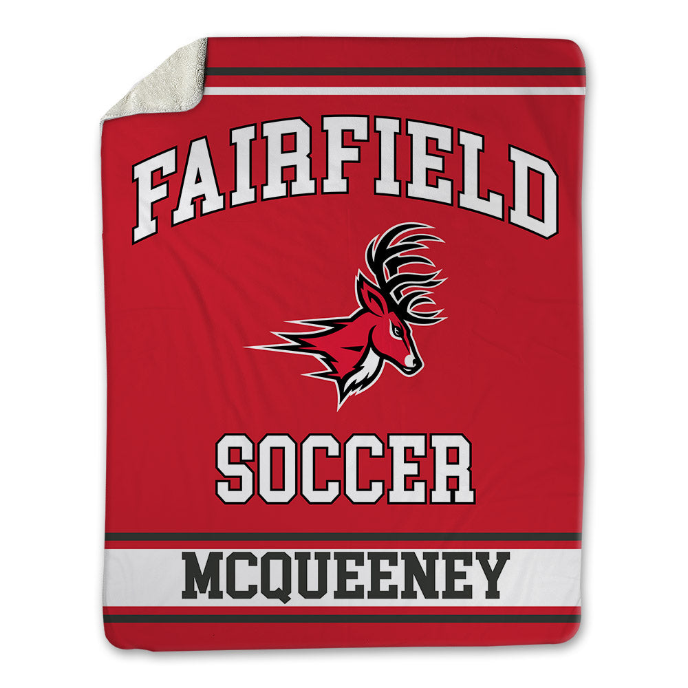 Fairfield - NCAA Women's Soccer : Kaitlyn McQueeney - Blanket-0