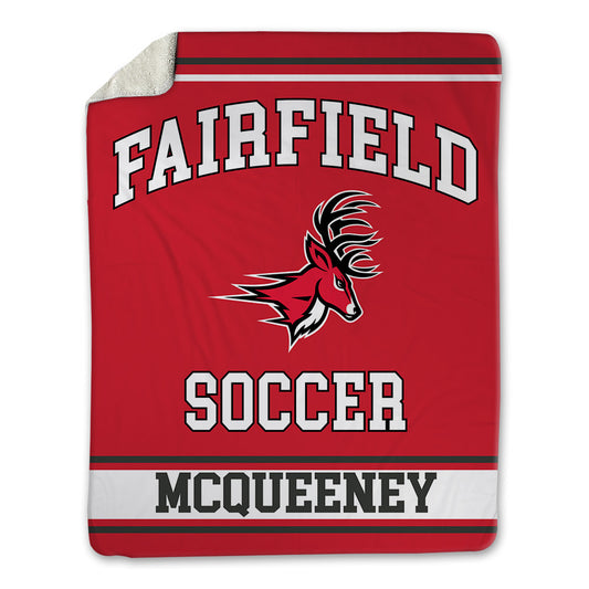Fairfield - NCAA Women's Soccer : Kaitlyn McQueeney - Blanket-0