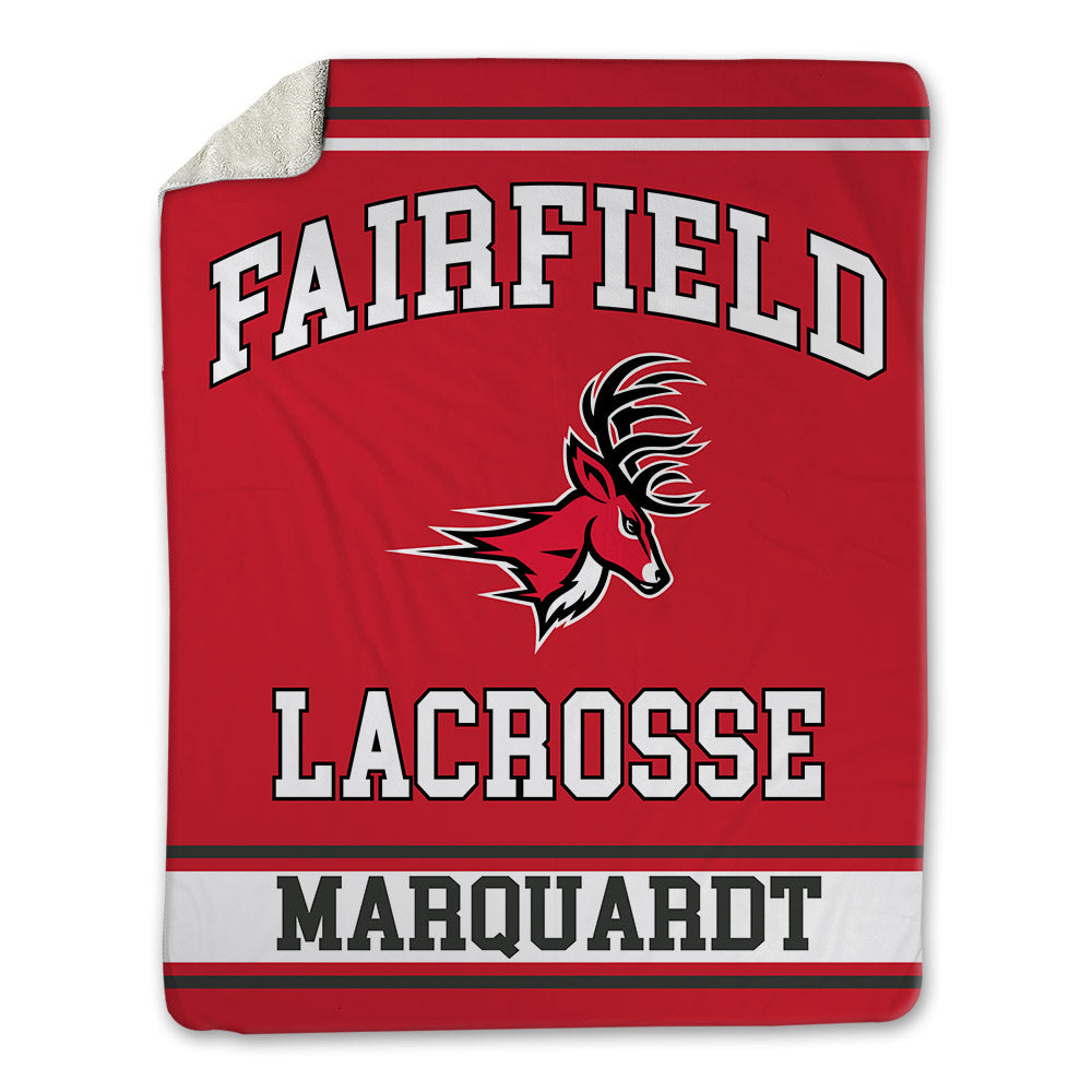 Fairfield - NCAA Women's Lacrosse : Anna Marquardt - Blanket-0