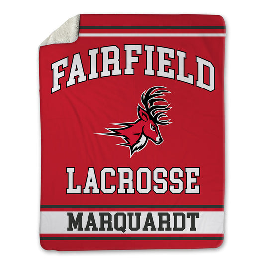 Fairfield - NCAA Women's Lacrosse : Anna Marquardt - Blanket-0