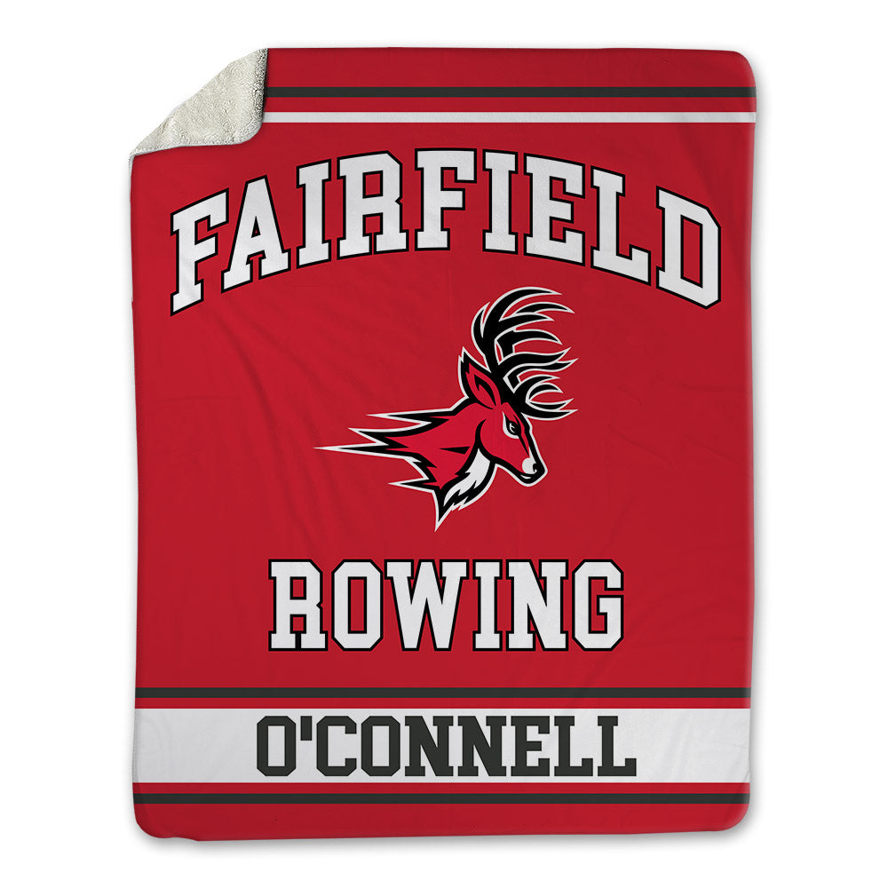 Fairfield - NCAA Women's Rowing : Nora O'Connell - Blanket-0