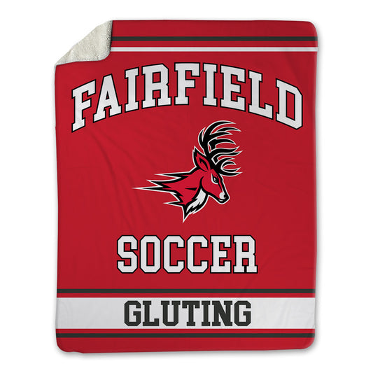 Fairfield - NCAA Women's Soccer : Alyssa Gluting - Blanket-0