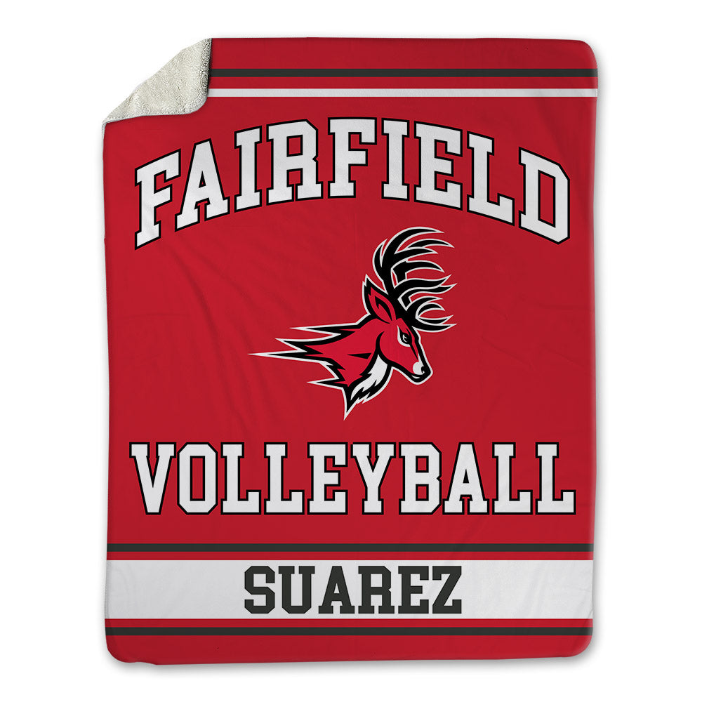 Fairfield - NCAA Women's Volleyball : Daniella Suarez - Blanket-0