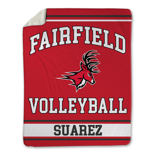 Fairfield - NCAA Women's Volleyball : Daniella Suarez - Blanket-0