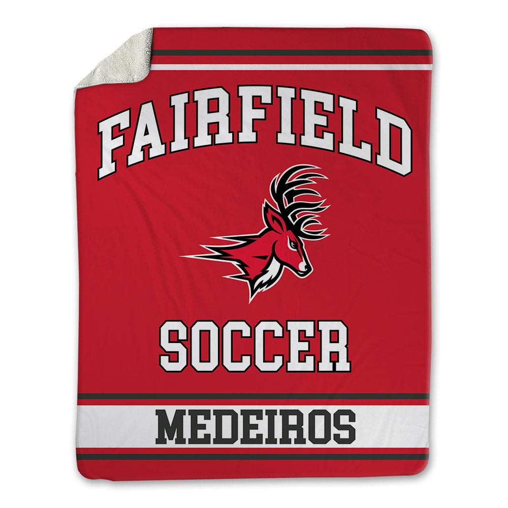 Fairfield - NCAA Men's Soccer : Dylan Medeiros - Blanket-0