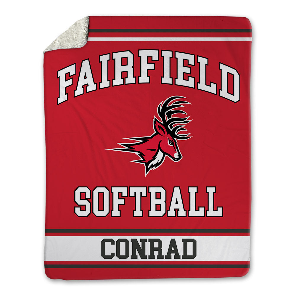 Fairfield - NCAA Softball : Grace Conrad - Blanket-0