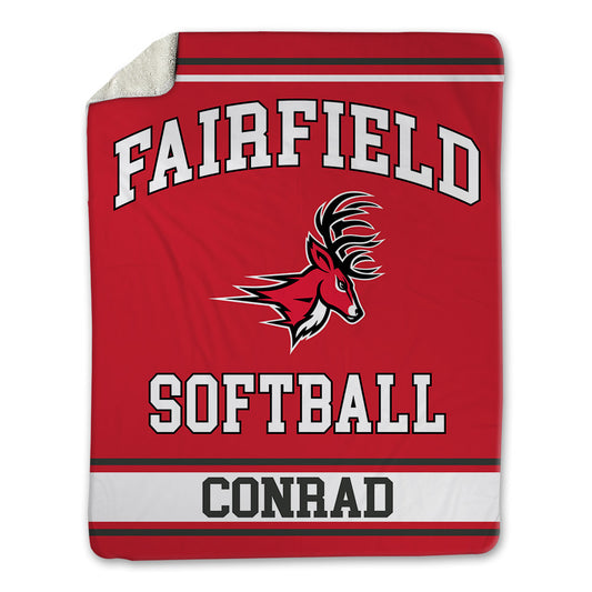 Fairfield - NCAA Softball : Grace Conrad - Blanket-0