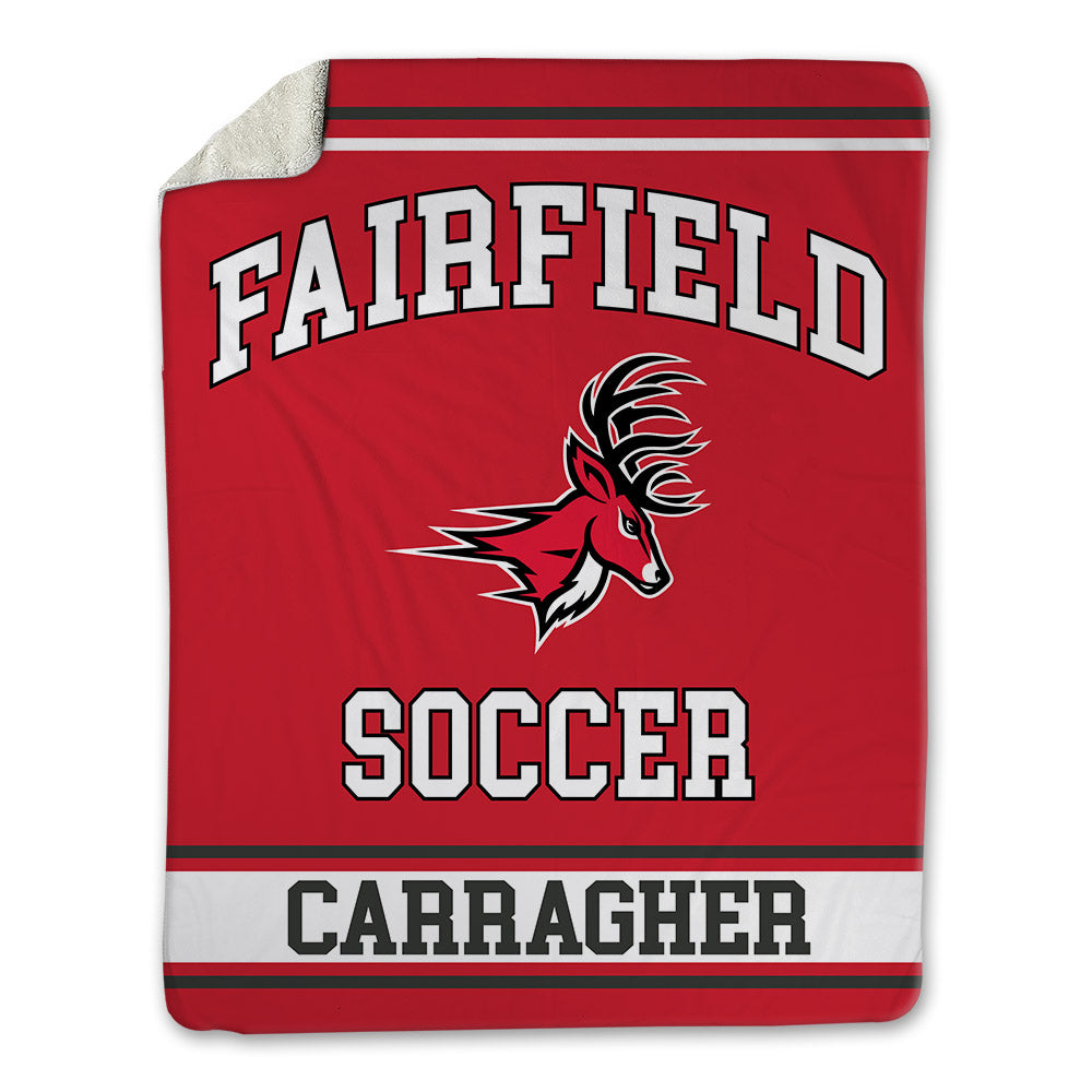 Fairfield - NCAA Women's Soccer : Meghan Carragher - Blanket-0
