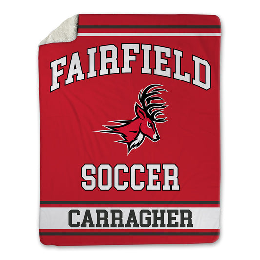 Fairfield - NCAA Women's Soccer : Meghan Carragher - Blanket-0