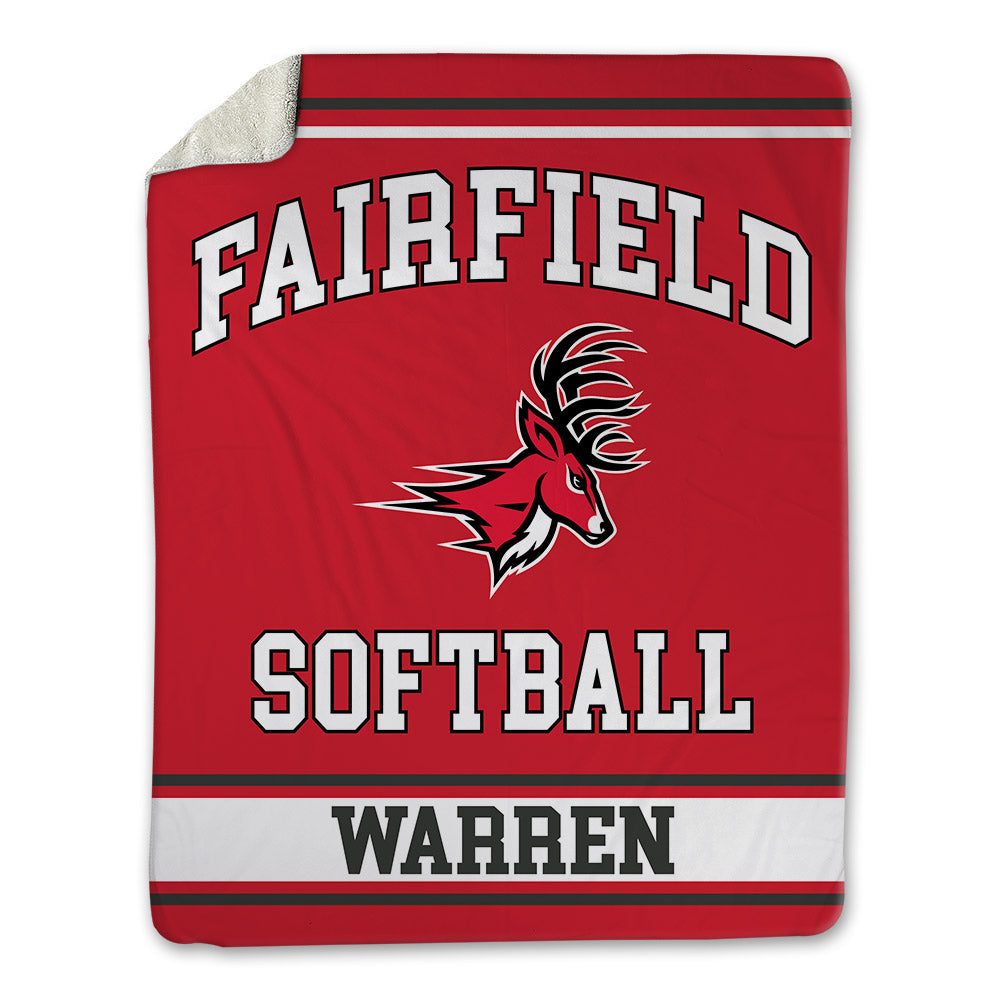 Fairfield - NCAA Softball : Charli Warren - Blanket-0