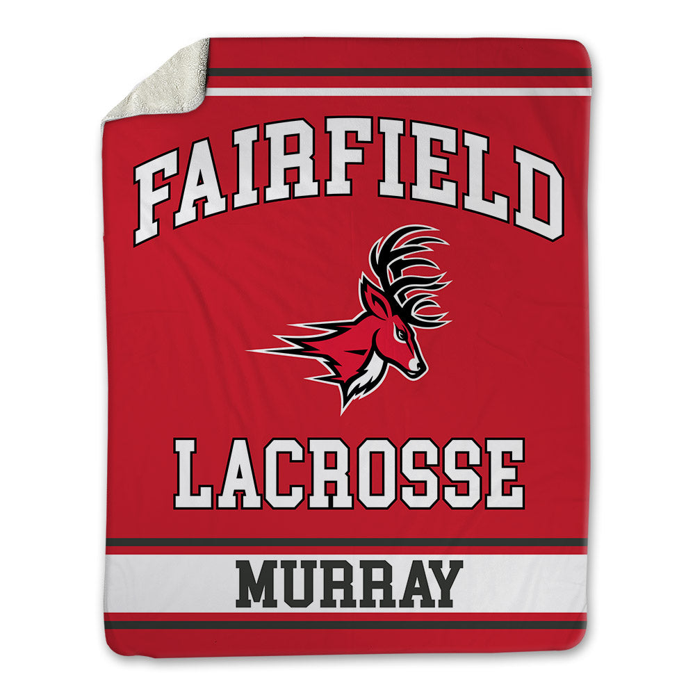 Fairfield - NCAA Men's Lacrosse : Maximilian Murray - Blanket-0
