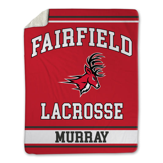Fairfield - NCAA Men's Lacrosse : Maximilian Murray - Blanket-0