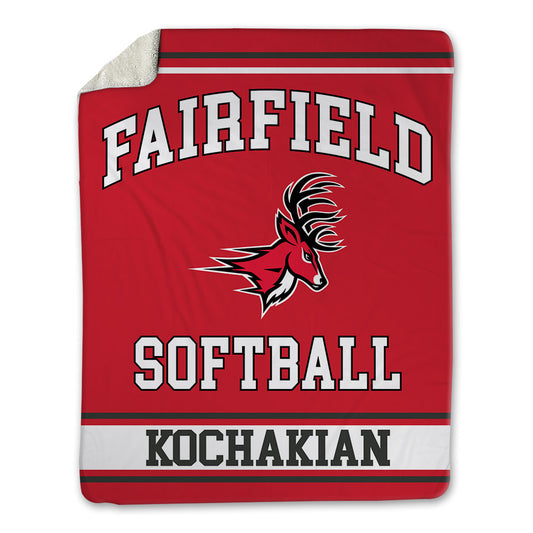 Fairfield - NCAA Softball : Cara Kochakian - Blanket-0