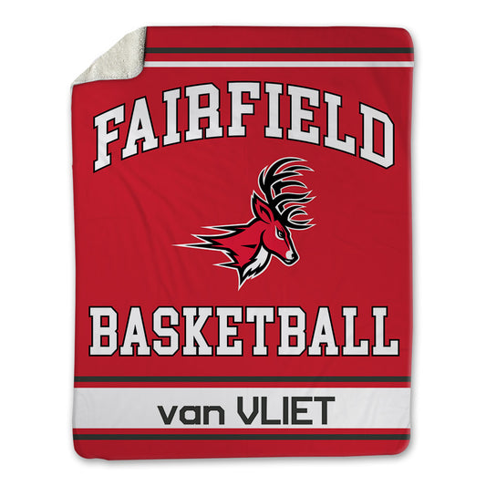 Fairfield - NCAA Women's Basketball : Milou van Vliet - Blanket-0