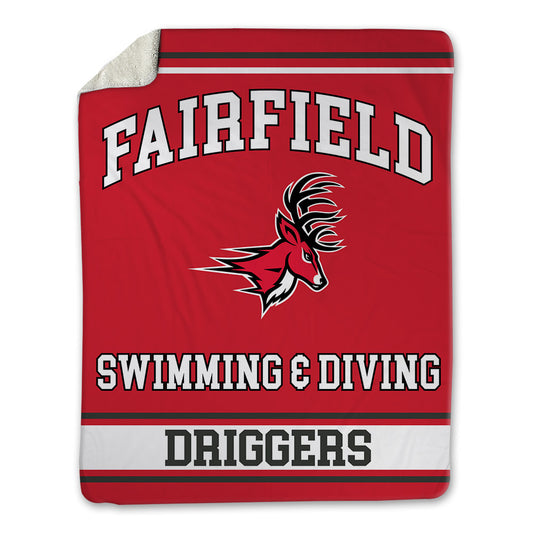 Fairfield - NCAA Men's Swimming & Diving : Colton Driggers - Blanket-0