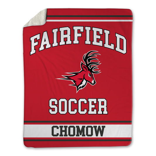 Fairfield - NCAA Men's Soccer : Evan Chomow - Blanket-0