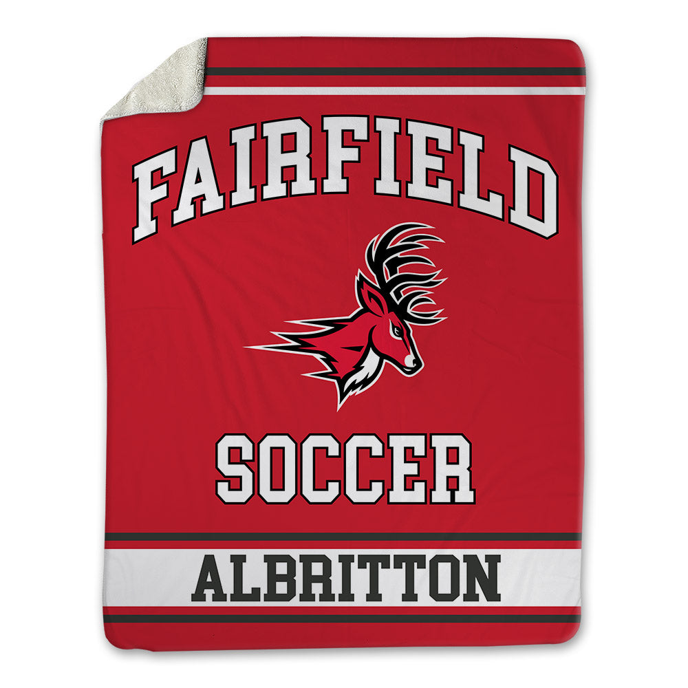 Fairfield - NCAA Men's Soccer : Sean Albritton - Blanket-0