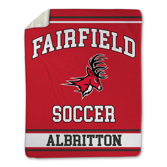 Fairfield - NCAA Men's Soccer : Sean Albritton - Blanket-0