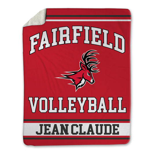 Fairfield - NCAA Women's Volleyball : Mia Jean Claude - Blanket-0