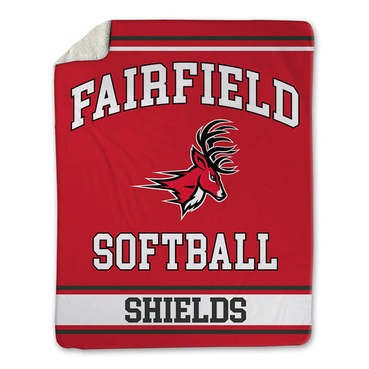 Fairfield - NCAA Softball : Peyton Shields - Blanket-0