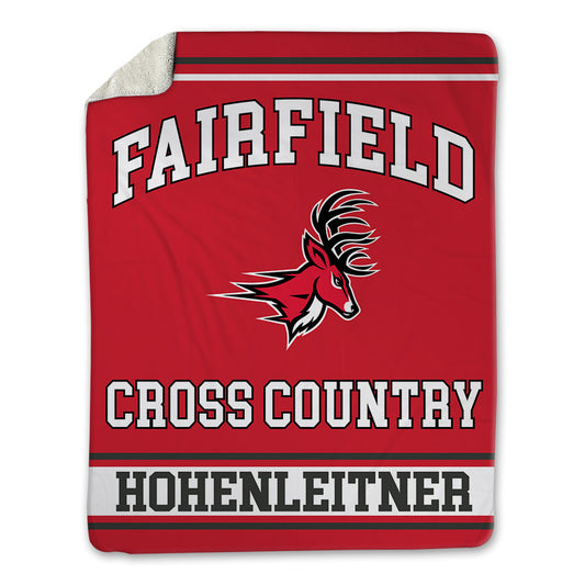 Fairfield - NCAA Men's Cross Country : George Hohenleitner - Blanket-0