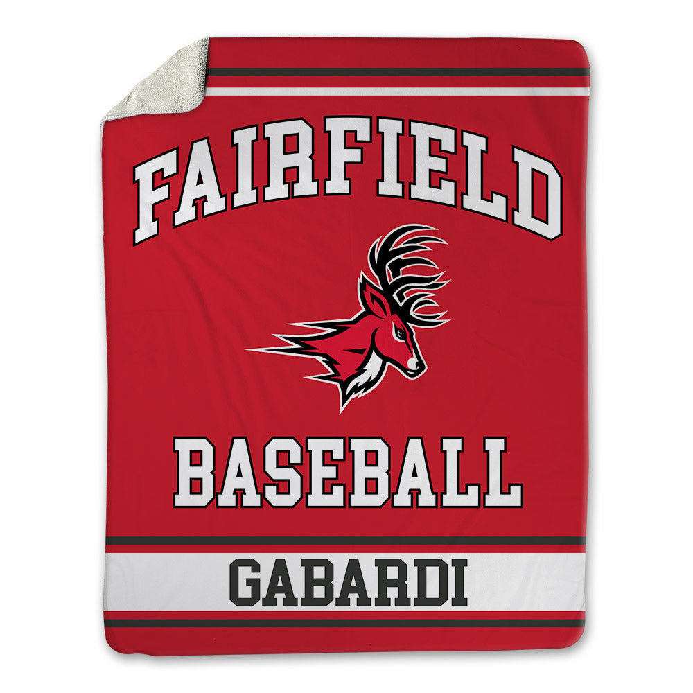 Fairfield - NCAA Baseball : Dom Gabardi - Blanket-0