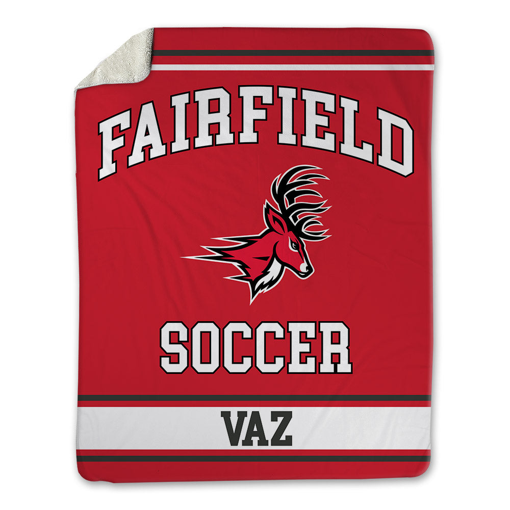 Fairfield - NCAA Men's Soccer : Alex Vaz - Blanket-0