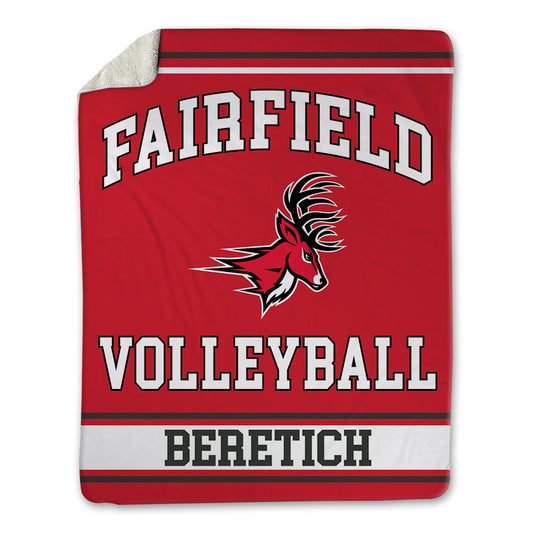Fairfield - NCAA Women's Volleyball : Emma Beretich - Blanket-0