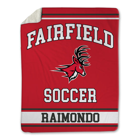 Fairfield - NCAA Men's Soccer : Daniel Raimondo - Blanket-0