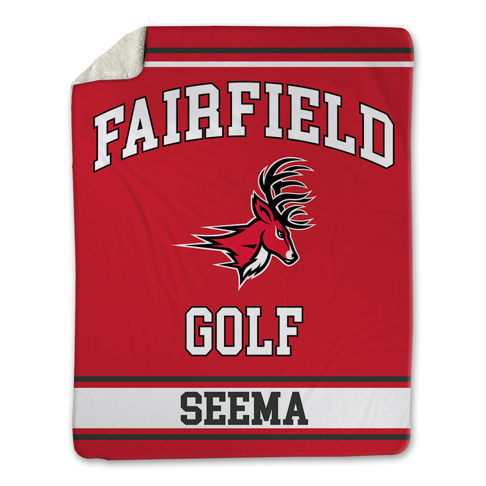 Fairfield - NCAA Women's Golf : Chulathida Seema - Blanket-0