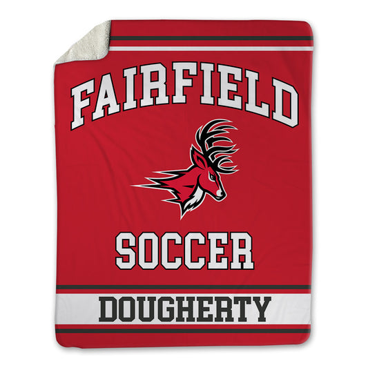 Fairfield - NCAA Men's Soccer : Cole Dougherty - Blanket-0
