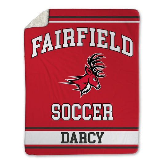 Fairfield - NCAA Women's Soccer : Alex Darcy - Blanket-0
