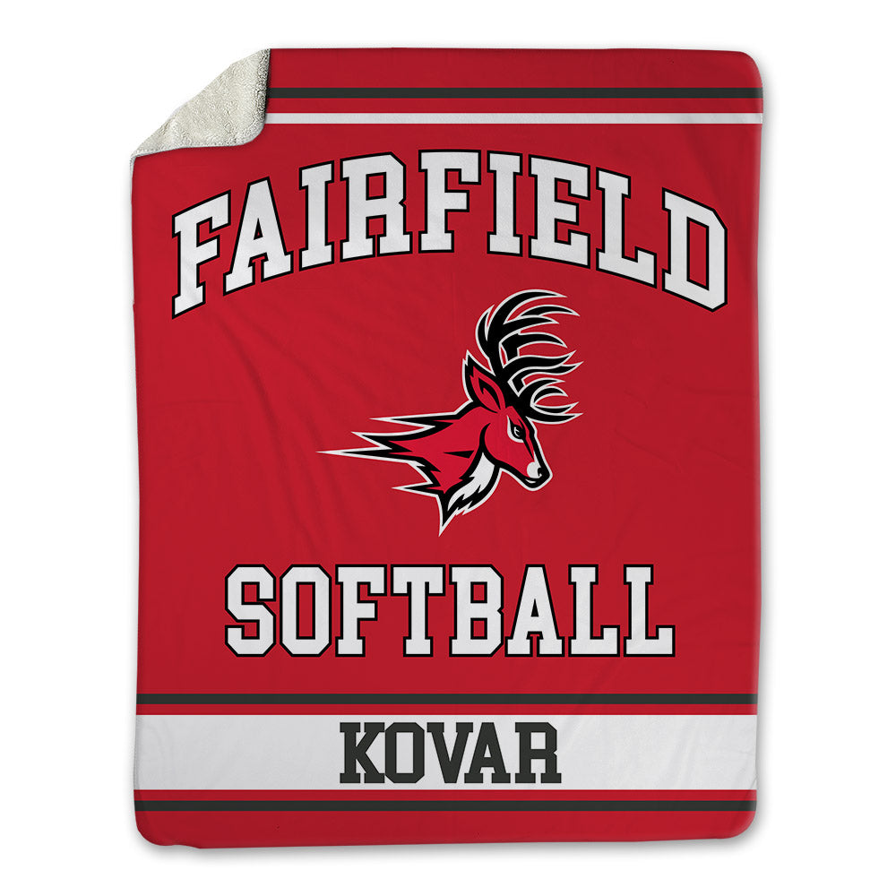 Fairfield - NCAA Softball : Chela Kovar - Blanket-0