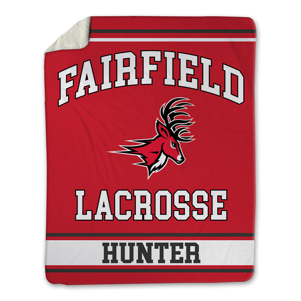 Fairfield - NCAA Men's Lacrosse : Walker Hunter - Blanket-0